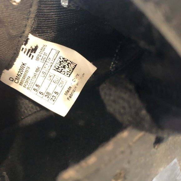 New Balance Matte Black Runners - Picture 7 of 8